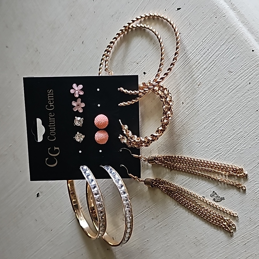 3 For $12 Couture Gems Earrings